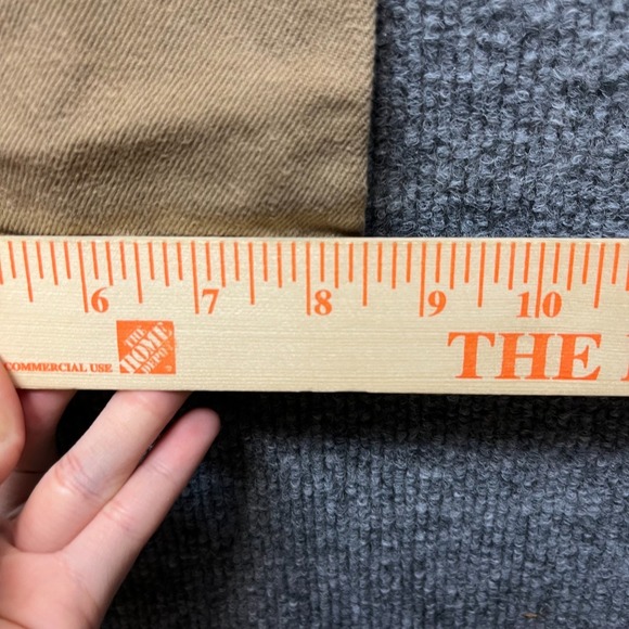 Levi's 501 Original Fit Straight Jeans Men's Tan Camel Denim Button Fly - 36X33 - Picture 6 of 12